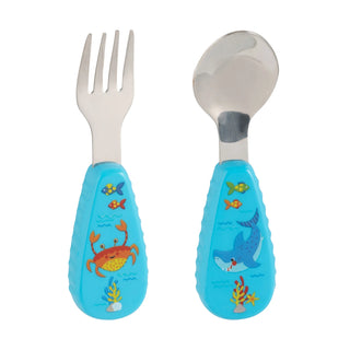 Sea Life 2pc Kids Cutlery Set