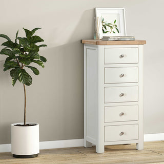 Padstow Painted 5 Drawer Chest