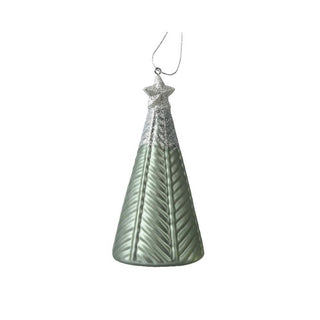 Ice Green Matt Christmas Tree Decoration