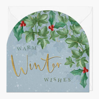 Winter Wishes Christmas Card