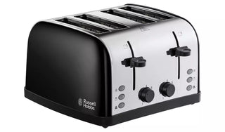 Worcester 4 Slice Black Toaster