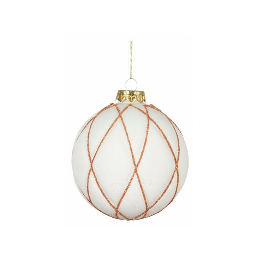 Matt White with Copper Trellis Bauble