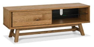 Camden Rustic Oak Entertainment Unit