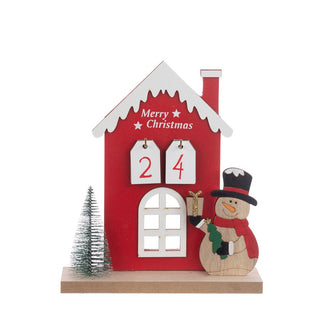Wooden Christmas Countdown Ornament