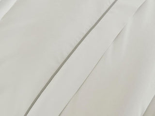 Savile Cord 220 Housewife Pillowcase Standard White/Storm