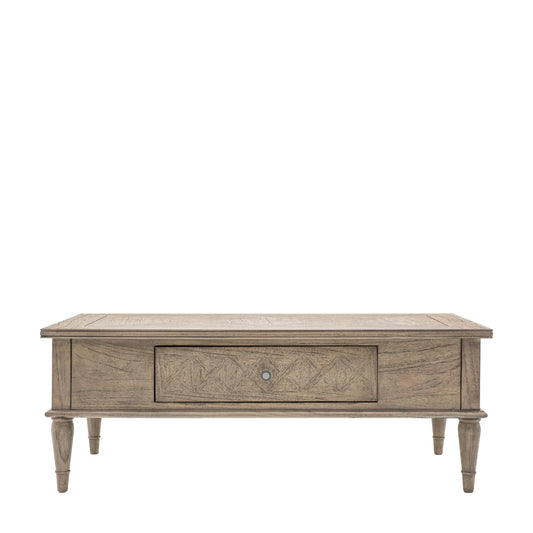 Mustique Push Drawer Coffee Table