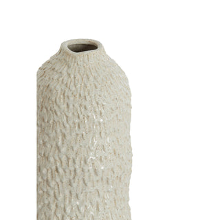 Asola Ceramic Cream Vase 35.5cm