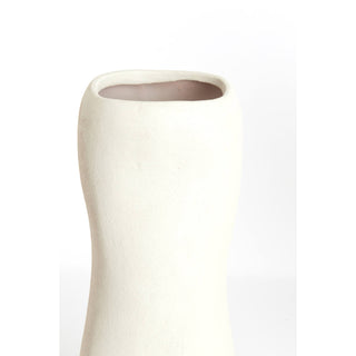Serafina Cream Deco Vase Lrg