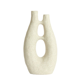 Katha Matt Cream Vase
