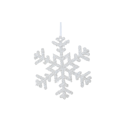 Star Centred Snowflake Tree Decoration