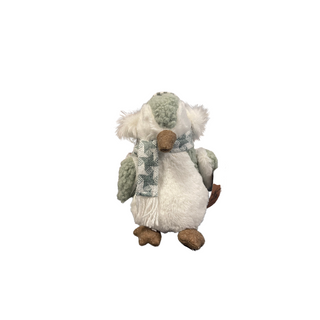Green Penguin with Ear Muffs & Scarf Ornament