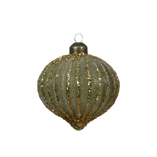 Rosemary Green with Glitter Lines Onion