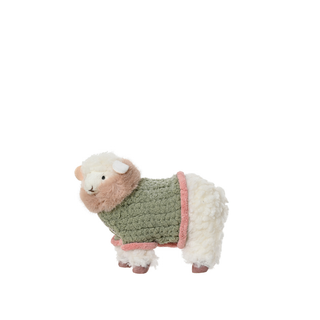 Sheep with Green Jumper Decoration