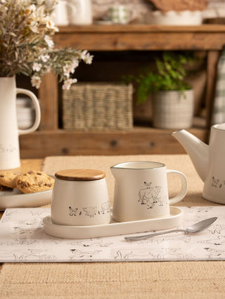 Woodbury Lane Sugar & Milk Jug Set