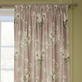 Adele 228X228 Eyelet Curtains Rose