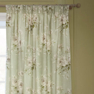 Adele 167X182 Eyelet Curtains Sage