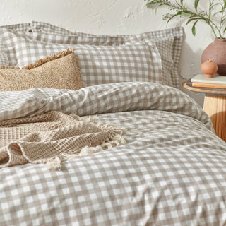Barton Single Duvet Set Natural