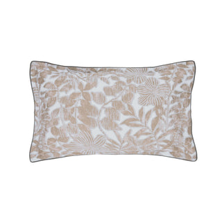 Zenda Double Duvet Cover Set, Charcoal & Tan