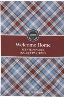 Welcome Home Plaid Scented Sachet