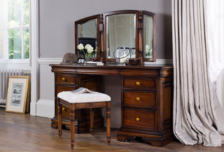 Normandie Bedroom Dressing Table With Mirror