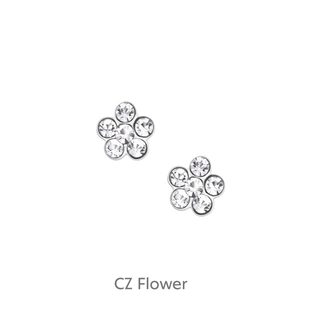 Boxed Little Flowers for Your Birthday Earring Card