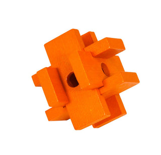 Wood Colour Block Puzzle Orange