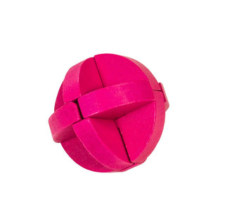 Wood Colour Block Puzzle Pink