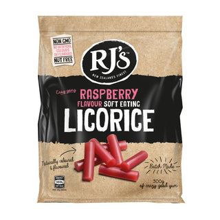 Natural Soft Eating Raspberry Licorice