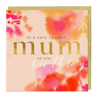 To a Very Special Mum on Your Birthday