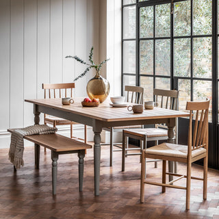 Eton 1.8m-2.3m Extending Dining Table Prairie