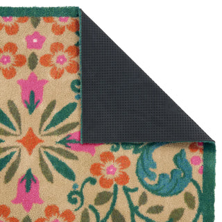 Folk Floral Door Mat