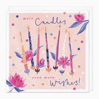 Candles & Wishes Birthday Card