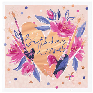 Big Birthday Love Birthday Card