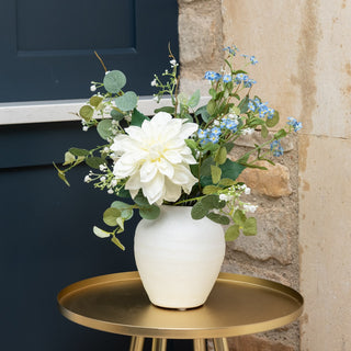 Dahlia & Forget-Me-Not in Vase