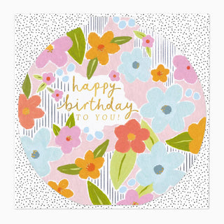 Bauble Birthday Card