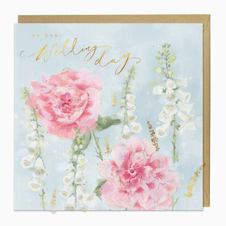 Rose Wedding Card