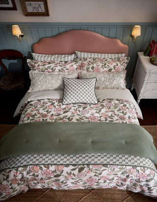 Juliette Super King Duvet Cover Set Khaki