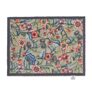 Garden Multi Floral Border Door Mat