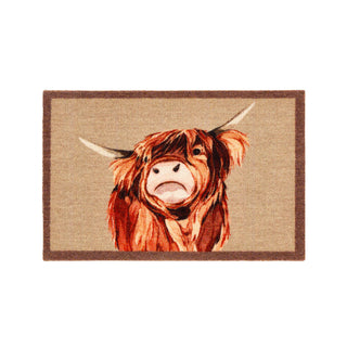 Highland Cow Door Mat