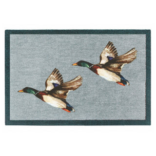 Flying Ducks Door Mat