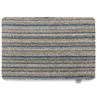 Candy Ribbon Grey Door Mat Small
