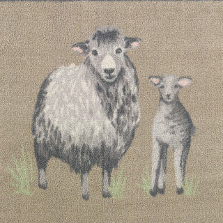 Sheep & Lamb Door Mat