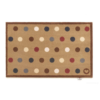 Brown Multi Spot Runner Mat