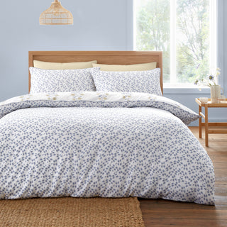 Eloise Floral Blue Super King Duvet Cover Set