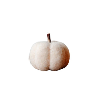 Mini Felt Pumpkin Cream