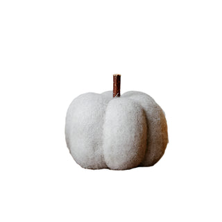 Mini Felt Pumpkin Grey