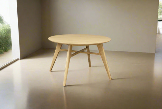Carrington 120cm Round Dining Table - Oak