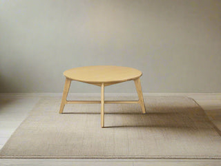 Carrington Round Coffee Table - Oak