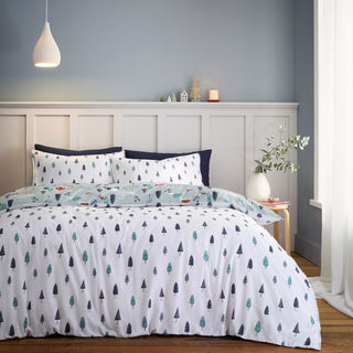 Brushed Winter Scene King Duvet Set