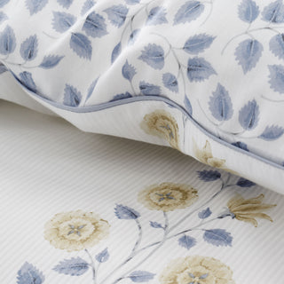Eloise Floral Blue Super King Duvet Cover Set